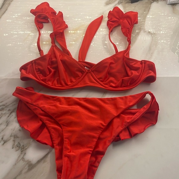 salty k Other - Salty k ruffle bikini size large